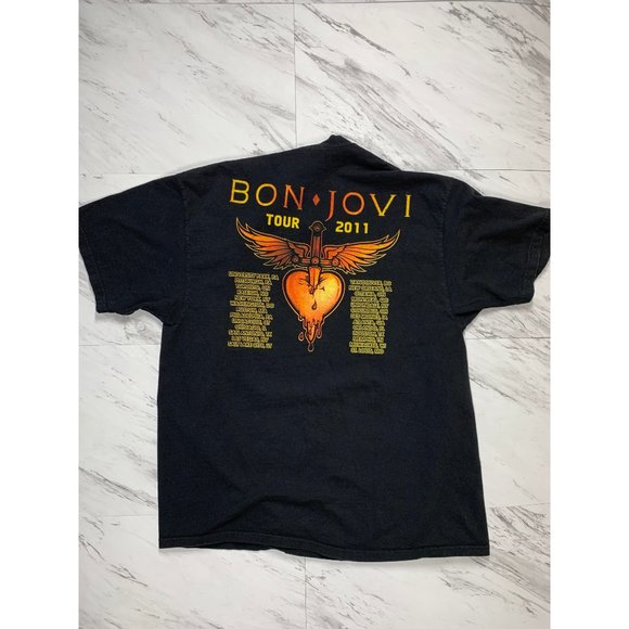 Bon Jovi 2011 Tour Tee - Picture 3 of 4